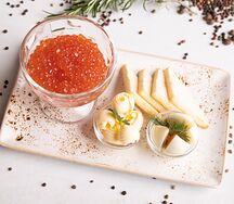 Икорка красная с нежным сливочным кремом