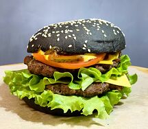 Double Burger Black