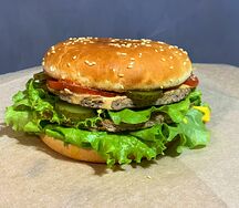 Double Burger White