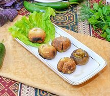 Шашлык из шампиньонов