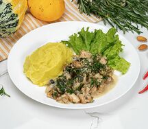 Бефстроганов из курицы