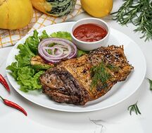 Шашлык из курицы по-бухарски