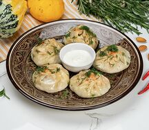 Манты с бараниной