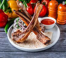 Шашлычок из каре ягнёнка