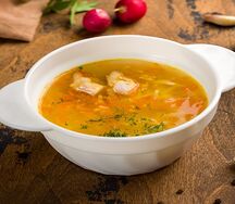 Куриная лапша