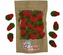 Жевательный мармелад Дикая Клубника с начинкой