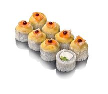 Запечённый сырный с креветкой