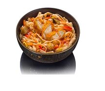 Лапша удон с курицей