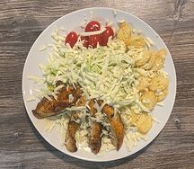 Цезарь с курицей