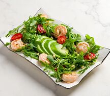 Салат Руккола с креветками