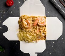 Паста с креветкой 
