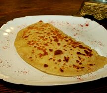 Кутаб с картофелем
