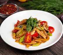 Терияки с курицей