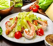 Цезарь с креветками