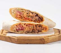 Шаурма с бараньей мякотью
