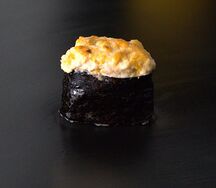 Гункан запеченный с курицей