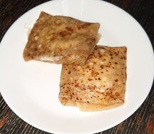 Блинчики с ветчиной и сыром