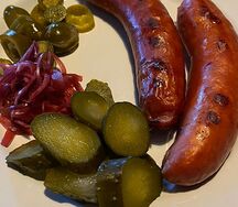 Колбаски пряные с сыром