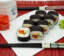 Ролл фирменный Овощной