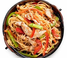 Wok с курицей