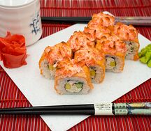 Запеченный ролл Аляска Special