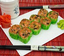 Запеченный ролл с угрем