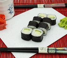 Мини-ролл с огурцом