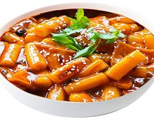 Токпокки с морепродуктами