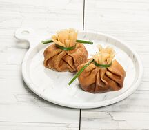 Блины с курицей и грибами