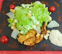 Цезарь с курицей