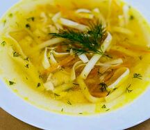 Суп-лапша с курицей