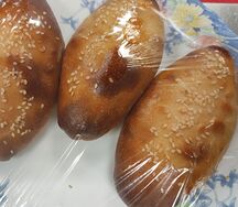Пирожки с яйцом и зеленью