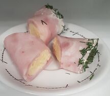Блинчик с ветчиной и сыром