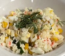 Крабовый с кукурузой