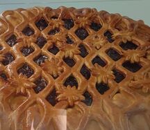 Пирог с клубникой
