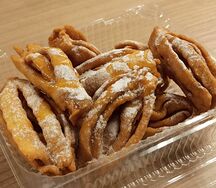 Хворост с медом