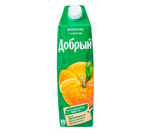 Сок Добрый апельсин с мякотью