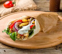 Гирос в пите с курицей