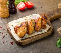 Шашлык из куриных крыльев