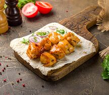 Шашлык из куриного филе