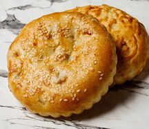 Лепешка с картофелем и грибами