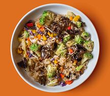 Рис Wok с овощами