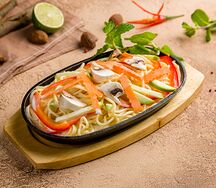 Паста с овощами