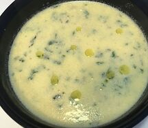 Сливочный куриный суп