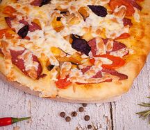 Римская пицца с говядиной