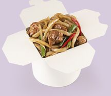 Лапша удон с курицей