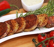 Картофель на углях