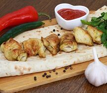 Шашлык из куриной грудки