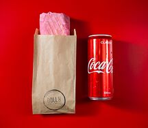 Шаурма Чили и Coca-Cola