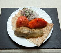 Овощи на мангале